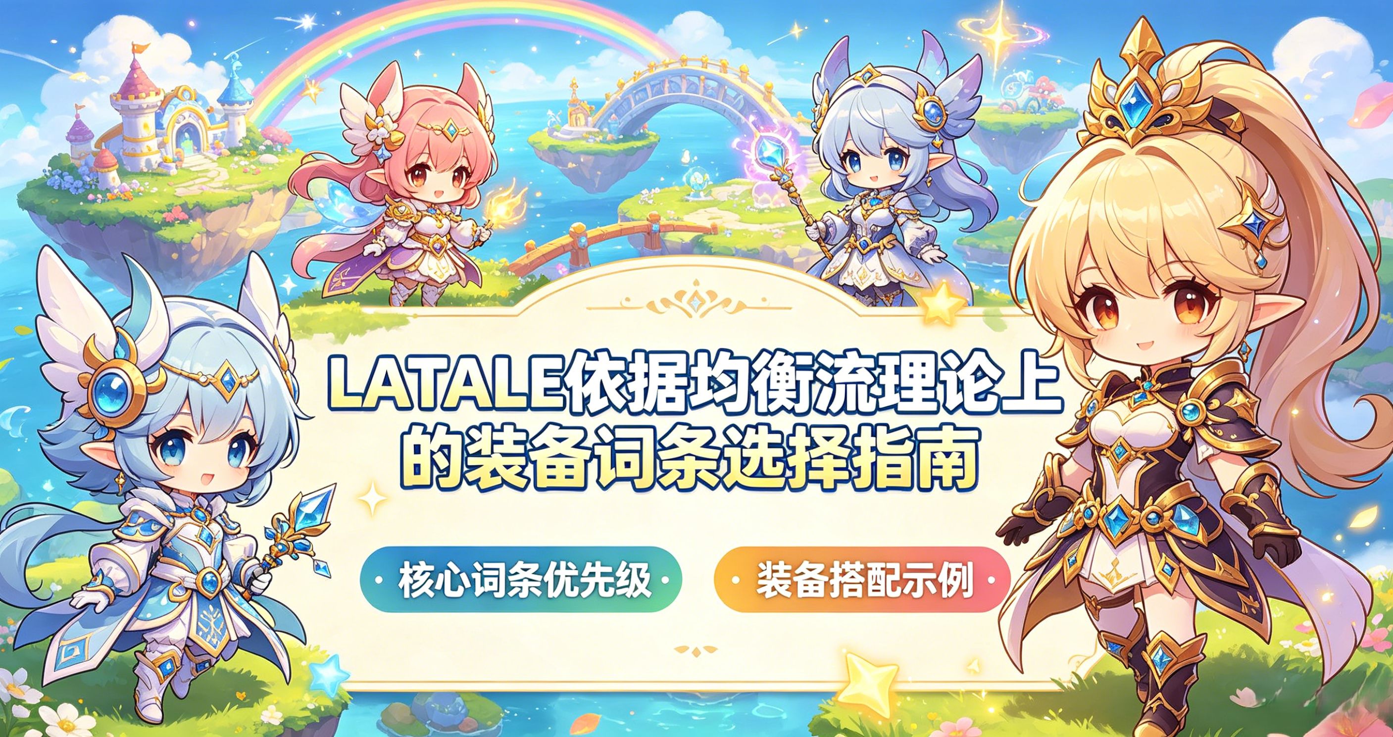LATALE依据均衡流理论上的装备词条选择指南（仅个人观点参考）